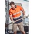 Mens Rugged Cooling Hi Vis Taped Short Sleeve Shirt - ZW835