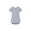 Womens Kayla V-Neck Pleat Blouse - RB967LS - Silver
